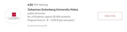 The international office of mainz university offers a series of induction events such as special infodays for incoming international students at the beginning of each. Rhine Main University Rmu Alliance The Guide 2020 21