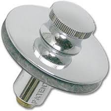 bathtub drain replacement, push pull