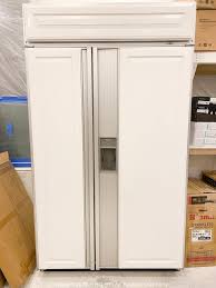 Check spelling or type a new query. Mclemore Auction Company Auction High Quality Appliances Fixtures Plumbing And Hardware Thermador Sub Zero Rinnai Kohler And More Item Sub Zero Series 590 Built In Refrigerator Freezer With White Panels Used Built To