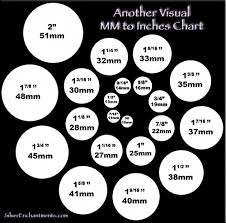 1 inches = 25.4 millimetres using the online calculator for metric conversions. Visual Mm To Inches Chart Beading Jewelry Tutorials Jewelrysupplies Bead Size Chart Jewelry Projects Jewelry Making