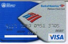 There is an annual fee of $0, and you can. Bank Card Bank Of America Platinum Bank Of America United States Of America Col Us Vi 0001 07