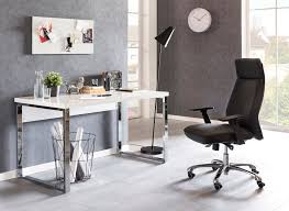 Als funktionale hingucker regen sie die fantasie an und liefern dabei jeden komfort, den es für effektives arbeiten braucht. Finebuy Design Schreibtisch Charly 140x70x76 Cm Gross Weiss Hochglanz Computertisch Burotisch 140 Cm Breit