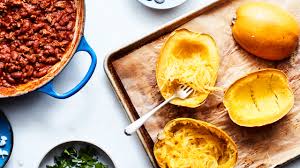 5 cut the cooked squash in half. How To Cook Spaghetti Squash In The Microwave And Or Oven Epicurious