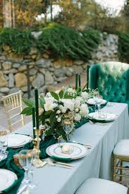 Elegant Emerald Gold Wedding Inspiration Knotsvilla Wedding Ideas Canada Wedding Blog Emerald Wedding Colors Green Themed Wedding Green Wedding Decorations