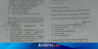 Mengingat pelaksanaan ujian akg kemenag baru akan dilaksanakan mungkin baru tahun ini tahun 2020 sehingga contoh soal ujian akg kemenag terbatas. Terkait Ujian Semester Bermuatan Khilafah Kemenag Pastikan Tarik Soal Ujian Halaman All Kompas Com
