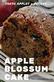 Apple Blossom Cake In A Bundt Pan My Turn For Us Recipe Cake Recipes Apple Cake Recipes Coffee Cake Recipes
