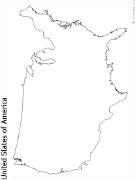 the us50 view the blank state outline maps