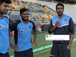 Ashwin is an uncommonly occurring given name for males. Watch Ashwin Interview Shardul Washington Ravichandran Ashwin Interviews Shardul Thakur Washington Sundar Thangarasu Natarajan As Spinner Turns Anchor At The Gabba Video Cricket News