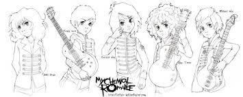 Coloring pages are fun and can help kids develop important skills. My Chemical Romance Coloring Pages Romance