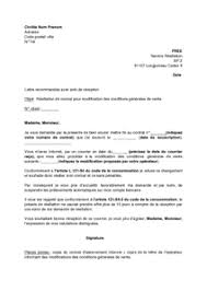 Lettre De Resiliation De L Abonnement Internet Free Pour Modification Des Conditions Generales De Vente Modele De Lettre Gratuit Exemple De Lettre Type Documentissime