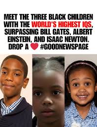 Nationwide — Meet Declan Lopez, a six-year-old African American girl from  Dover, New Jersey who is defying the norms of genius with her Mensa  membership and an impressive IQ of 138, nearly