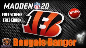 Bengals Mini Scheme Madden 20 Easy Read Offense Madden 20 Singleback Bengals Gaming Tips Madden Nfl