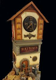 CD-141 Clock Tower, 135 scale resin building | eBay
