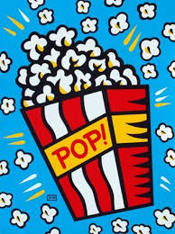 Popcorn K2674u Lr Pop Art Images Pop Art Design Pop Art Party
