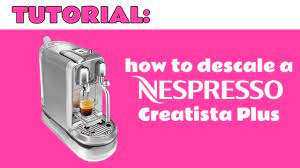It has 8 coffee options, 4 froth levels, and 11 temperature settings that makes this one of the most customizable pod brewing systems (though it doesn't really rival most standard espresso machines). Tutorial How To Descale Your Nespresso Creatista Plus Youtube