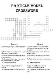 Über 7 millionen englischsprachige bücher. Chemistry Crossword Puzzle Atomic Structure Includes Answer Key
