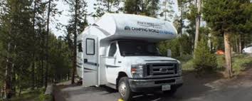 Credit cards are accepted for reserved campgrounds. Norris Campground Yellowstone National Park Wyoming Womo Abenteuer