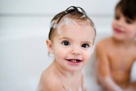 Shop the latest baby bath sit deals on aliexpress. Baby Sitting In Bathtub In Bathroom Stockphoto