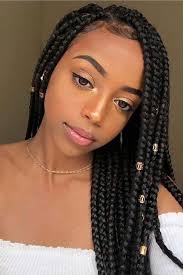 Haircut Style Trends For Long And Short Hair Box Braids Styling Box Braids Hairstyles Braided Hairstyles