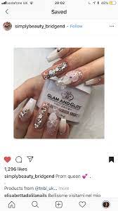 Pin By Khloe Jackson On Nails Glam And Glits Wedding Rings Engagement Rings