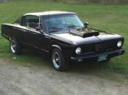 Image result for Black 1966 Barracuda