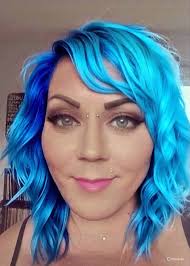 My pink hair. (Split dye, the other side is black)