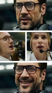 Driver flying in a movie scene