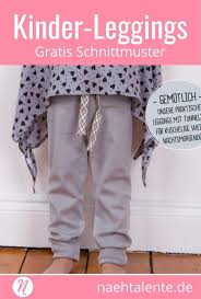 Fotonähanleitung mit beschreibungen für anfänger, inklusive schnittmuster zum ausdrucken auf normales a4 papier. Kinder Leggings Mit Tunnelzug Nahtalente Kinderkleid Nahen Schnittmuster Kinder Schnittmuster Kinderhose