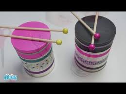 Bricolage pourquoi s'y mettre sans plus tarder ? Bricolage Carnaval Le Tambour De Mendiant Rattle Drum Hellokids Youtube
