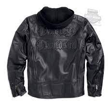 Harley Davidson 97017 15vm Harley Davidson Mens Sharlot Reflective 3 In 1 Black Harley Davidson Leather Jackets Best Leather Jackets Jackets Men Fashion