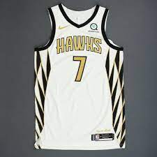 Jeremy Lin Atlanta Hawks Game Worn City Edition Jersey 2018 19 Season Nba Auctions Atlanta Hawks Hawk Hawks Game