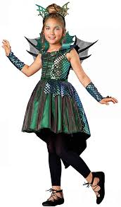 Amazon Com Seasons Direct Halloween Girls Deluxe Dragon Costume S 4 6 Green Clothin Kids Dragon Costume Girls Dragon Costume Halloween Kids Costumes Girls