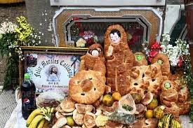 Detail Of Tomb Decorated All Saints Day Todos Santos All Saints Day Saints Day Todos Santos