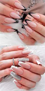 30 Gorgeous French Tip Nail Designs For Your Inspiration Women Fashion Lifestyle Blog Shinecoco Com In 2021 French Tip Acrylic Nails French Tip Nail Designs Beige Nails