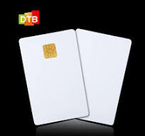 Custom Printed FM 4442 Contact IC Chip PVC Blank Card Access Control  Magnetic Stripe Chip Card