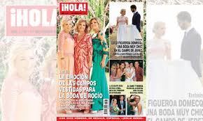 En una boda celebrada el. Carmen Borrego Hola