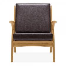 Die stühle von adam verleihen deinem esszimmer nicht nur stil und setzen einen trend, sie bieten dir auch den komfort, den du bei langen plaudereien nach dem essen erwartest. Braun Z Style Dane Holz Stuhl Grauer Kunstleder Sitz Cult De