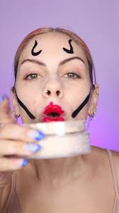 MALEFICENT 🖤 vib: @camilapudim #maleficent #maleficentmakeup #disneym...