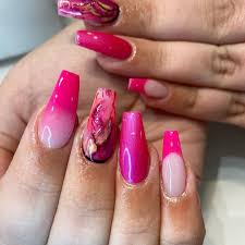 Acrylic is a protective coating that can be applied even to broken and torn nails. Updated 40 Bubbly Pink Acrylic Nails For 2020 August 2020