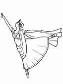 Color in this picture of latin dance and others with our library of online coloring pages. Ballet Dancing Coloring Pages