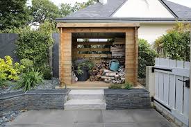 Abri De Jardin Et Bucher Abri De Jardin Paysagiste Terrasse Pierre