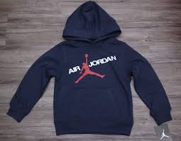 Air Jordan Hoodie Black And Red Air Jordan Boy Hooded Sweatshirt Navy Blue White Red Air Jordans Jordan Boys Hooded Sweatshirts