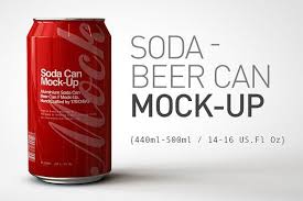 Soda Can Beer Can Mock Up 2 Beer Can Beer Mocking