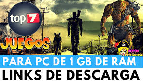 Descargar juegos pc gratis y completos full en español formato iso de pocos requisitos y altos. Top 7 Juegos Para Pc De 1 Gb De Ram Pivigames