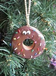 Donut Christmas Ornament Chocolate Donut Ornament Christmas Etsy Christmas Ornaments Unique Christmas Ornaments Personalized Christmas Ornaments