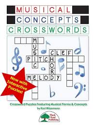 101 reproducible music games and puzzles. Product Detail Musical Concepts Crosswords