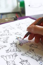 Here we have a collection of unicorn coloring pages. Free Cute Unicorn Coloring Pages Printable A Magical Mess
