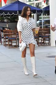 Olivia culpo in cowboy boots at valentino in beverly hills 04/11/2021. Olivia Culpo Out In Los Angeles 08 31 2017 1 Jpg 1200 1800 Fashion Olivia Culpo Shirt Dress
