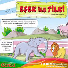 hikaye vakti hikaye gonca dergi aslan eglence tilki