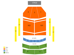 The Joint Hard Rock Hotel Las Vegas Seating Chart And